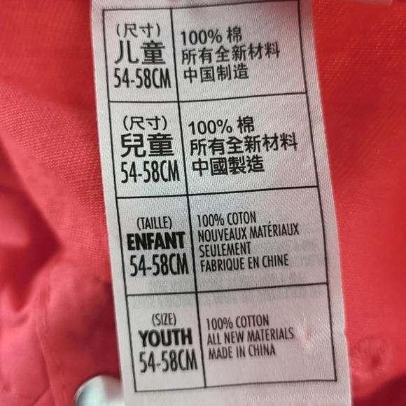 Disney Parks Authentic Pink Minnie  Mouse Baseball Cap Adjustable Youth Cotton - Picture 7 of 10